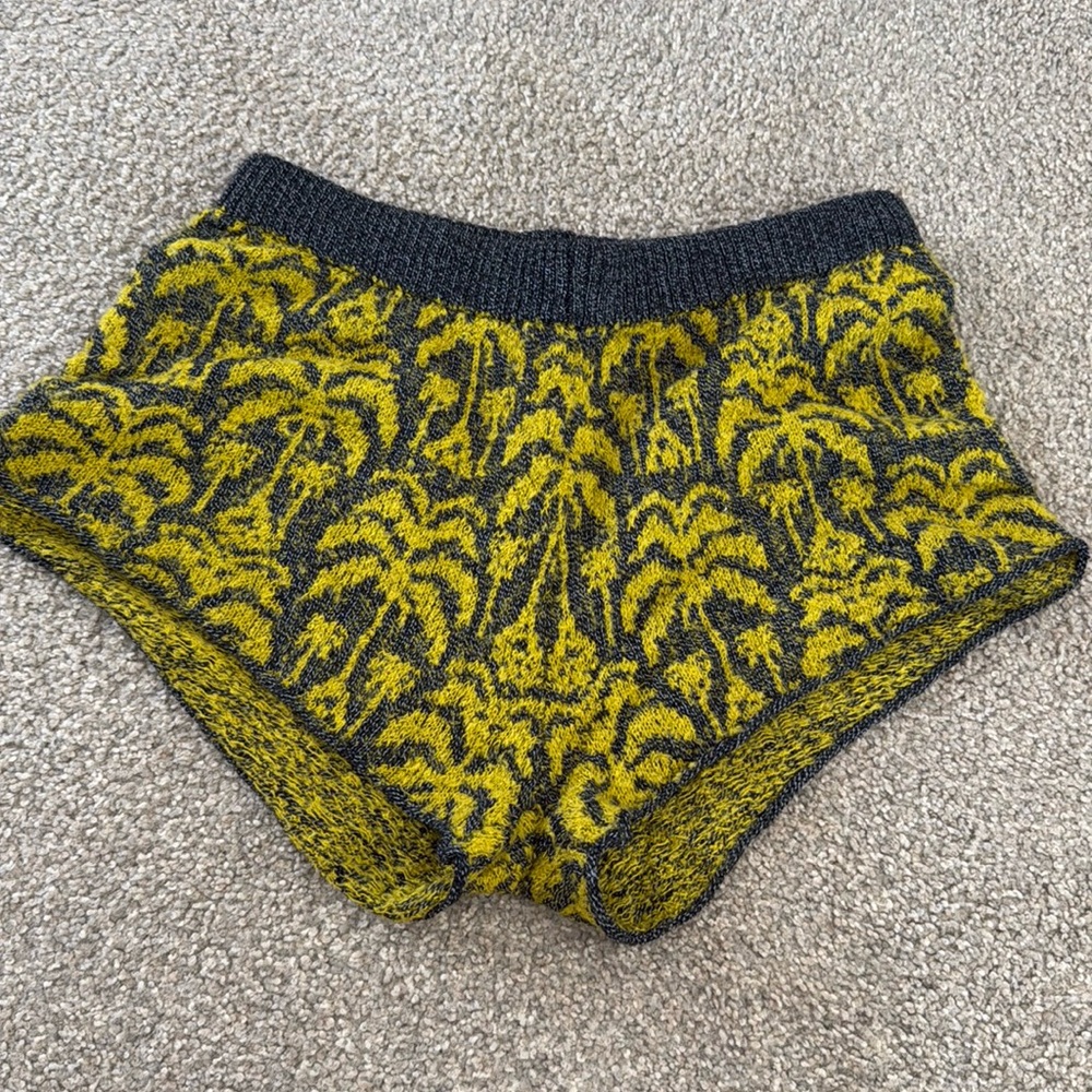 Saltwater Luxe Palm Sweater Shorts